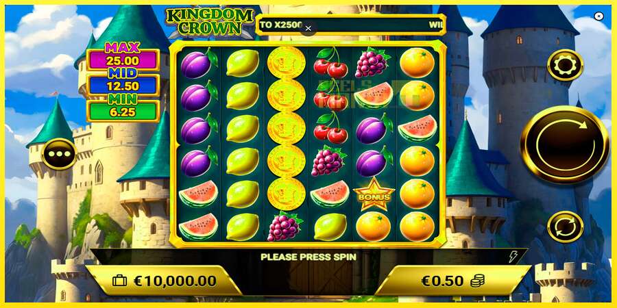 Riktiga pengar med en spelautomat Kingdom Crown, bild 1