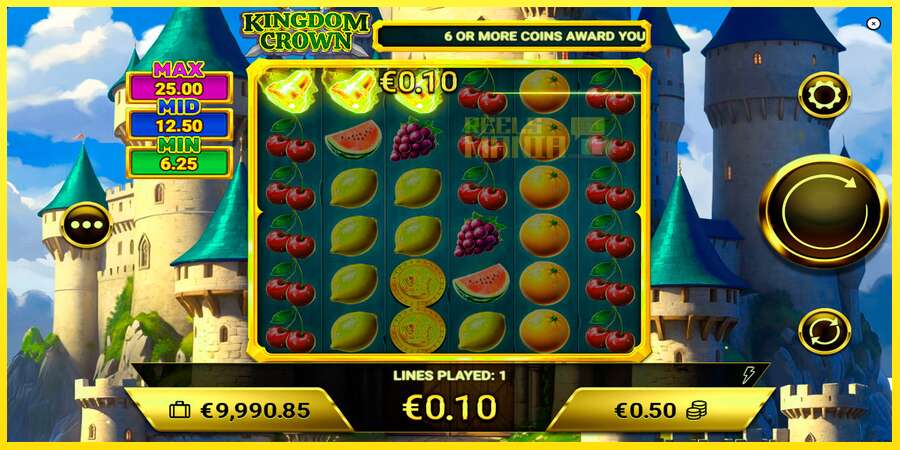 Riktiga pengar med en spelautomat Kingdom Crown, bild 2