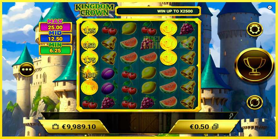 Riktiga pengar med en spelautomat Kingdom Crown, bild 4