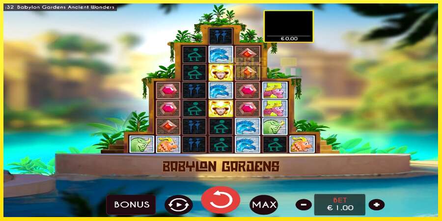 Riktiga pengar med en spelautomat Babylon Gardens Ancient Wonders, bild 1