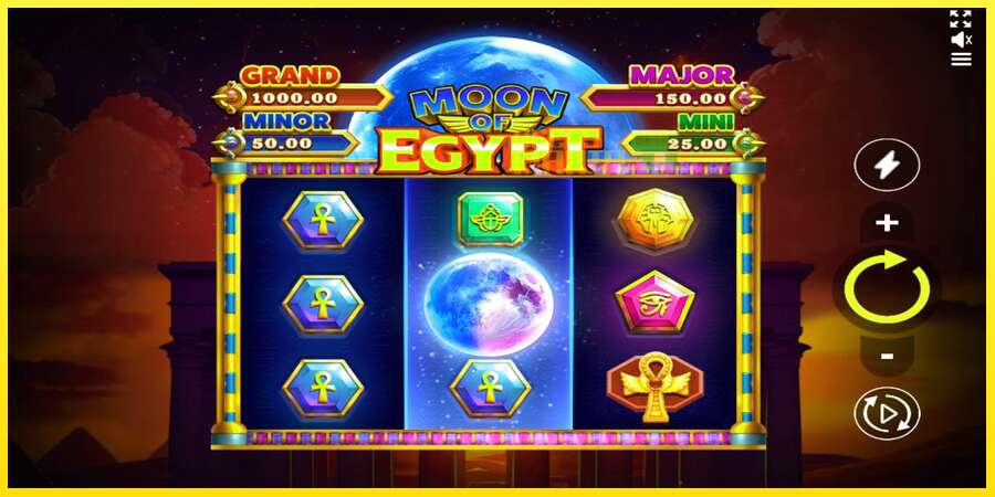 Riktiga pengar med en spelautomat Moon of Egypt, bild 1