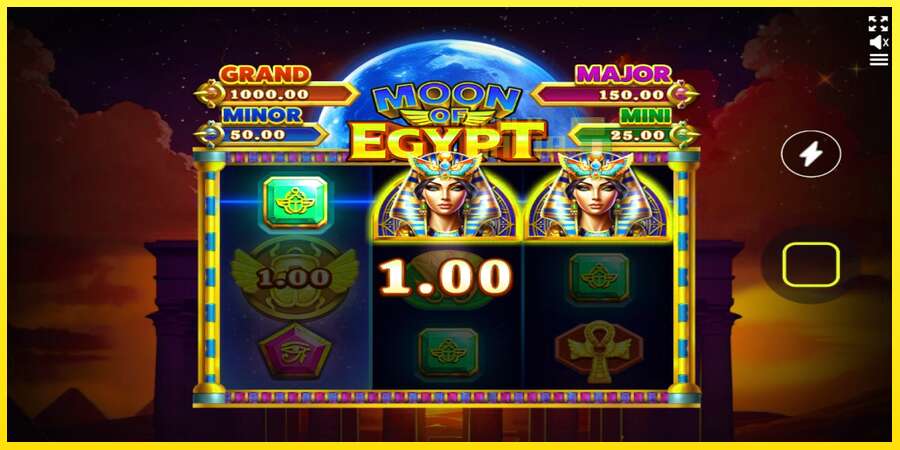 Riktiga pengar med en spelautomat Moon of Egypt, bild 2