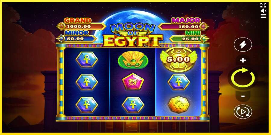 Riktiga pengar med en spelautomat Moon of Egypt, bild 3