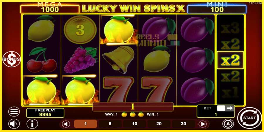 Riktiga pengar med en spelautomat Lucky Win Spins X, bild 3