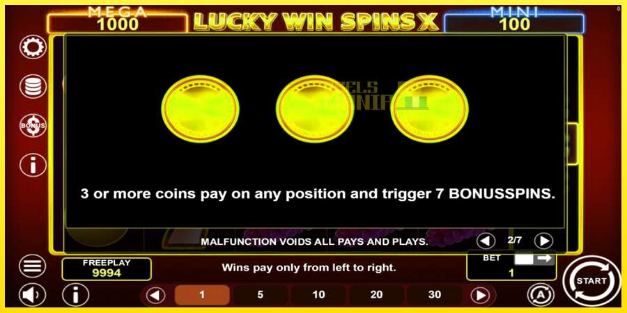 Riktiga pengar med en spelautomat Lucky Win Spins X, bild 5