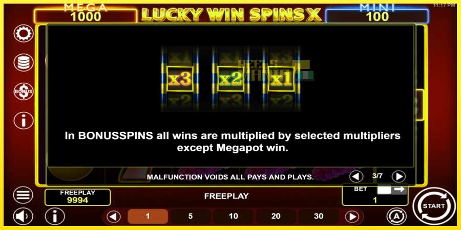 Riktiga pengar med en spelautomat Lucky Win Spins X, bild 6