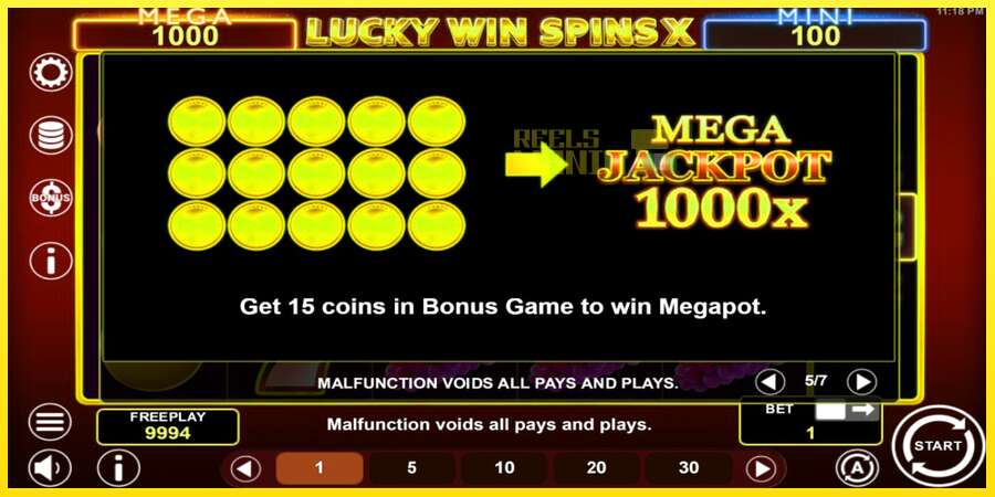 Riktiga pengar med en spelautomat Lucky Win Spins X, bild 7