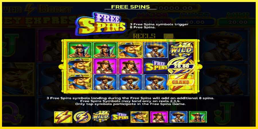 Riktiga pengar med en spelautomat Power Boost: Money Express, bild 5