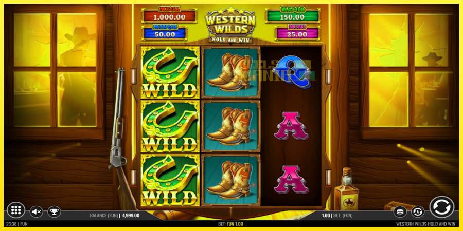 Riktiga pengar med en spelautomat Western Wilds Hold and Win, bild 2