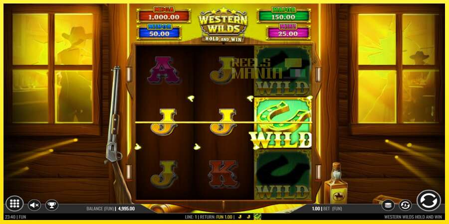 Riktiga pengar med en spelautomat Western Wilds Hold and Win, bild 3