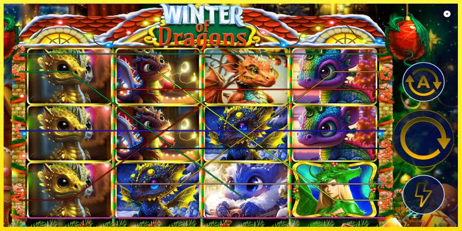 Riktiga pengar med en spelautomat Winter of Dragons, bild 1