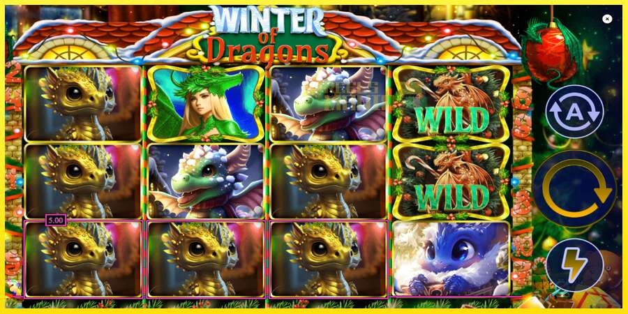 Riktiga pengar med en spelautomat Winter of Dragons, bild 3