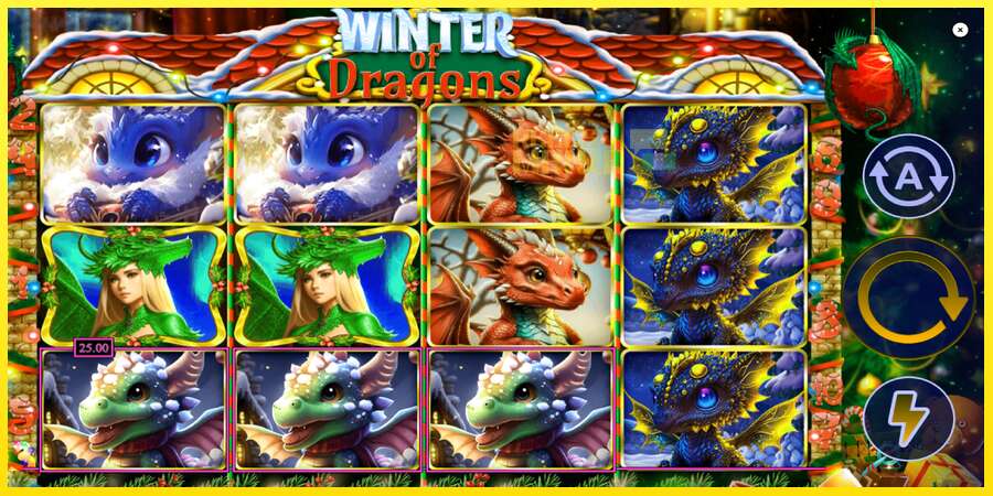 Riktiga pengar med en spelautomat Winter of Dragons, bild 4