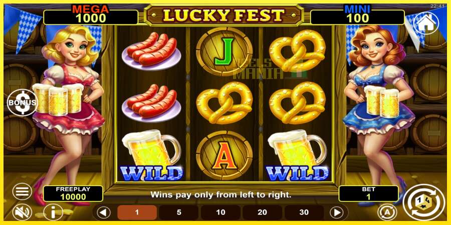 Riktiga pengar med en spelautomat Lucky Fest Hold & Win, bild 1