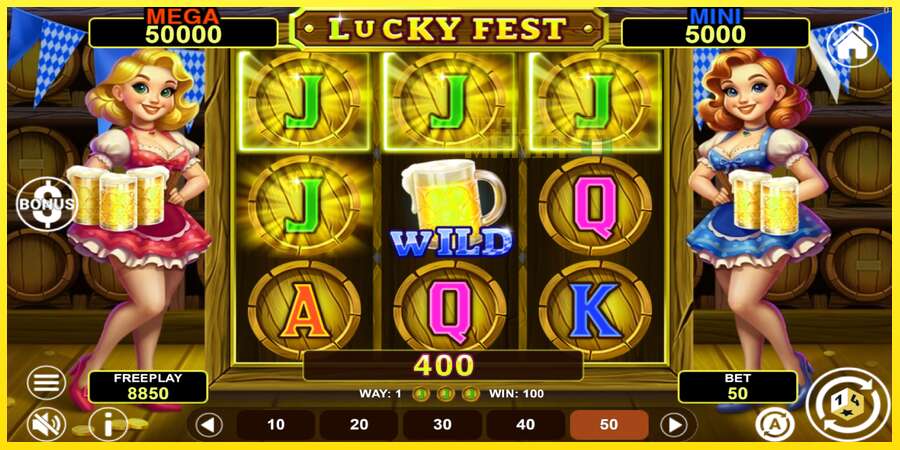 Riktiga pengar med en spelautomat Lucky Fest Hold & Win, bild 2