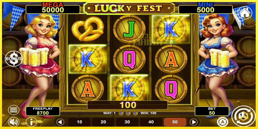 Riktiga pengar med en spelautomat Lucky Fest Hold & Win, bild 3