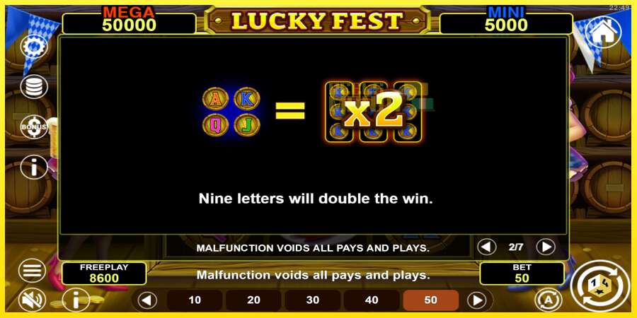 Riktiga pengar med en spelautomat Lucky Fest Hold & Win, bild 6