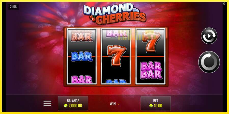 Riktiga pengar med en spelautomat Diamond Cherries, bild 1