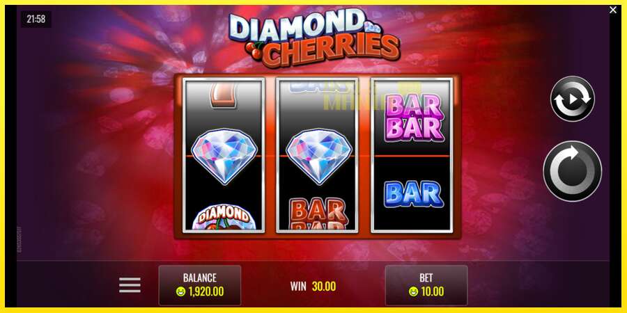 Riktiga pengar med en spelautomat Diamond Cherries, bild 2