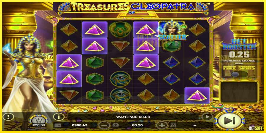 Riktiga pengar med en spelautomat Treasures of Cleopatra, bild 2