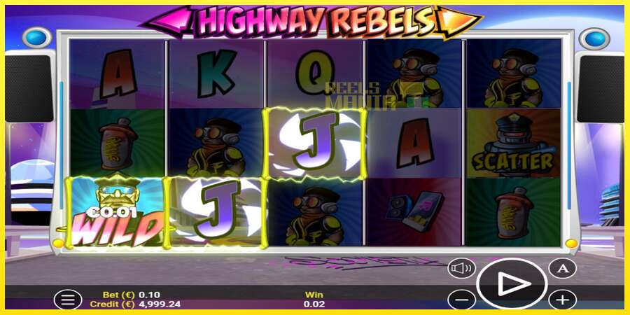 Riktiga pengar med en spelautomat Highway Rebels, bild 4