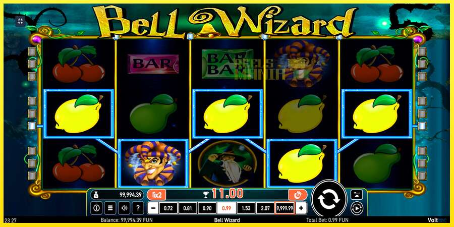 Riktiga pengar med en spelautomat Bell Wizard, bild 8