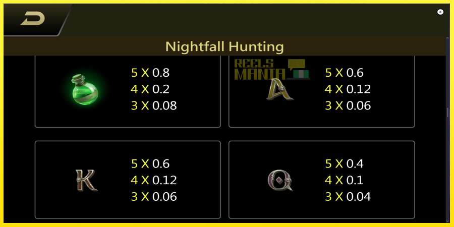 Riktiga pengar med en spelautomat Nightfall Hunting, bild 6