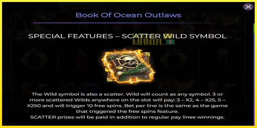 Riktiga pengar med en spelautomat Book of Ocean Outlaws, bild 4