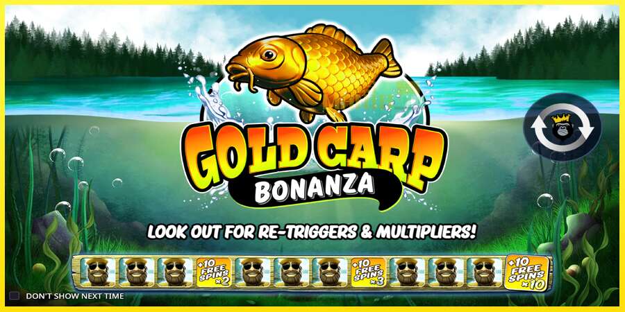 Riktiga pengar med en spelautomat Gold Carp Bonanza, bild 1