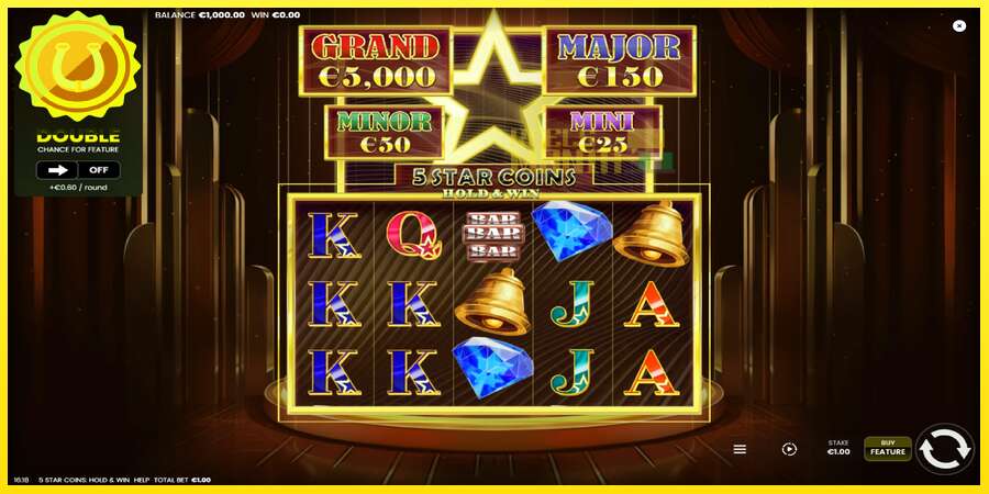 Riktiga pengar med en spelautomat 5 Star Coins: Hold & Win, bild 2