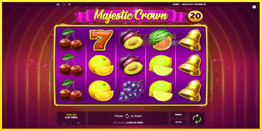 Riktiga pengar med en spelautomat Majestic Crown 20, bild 1