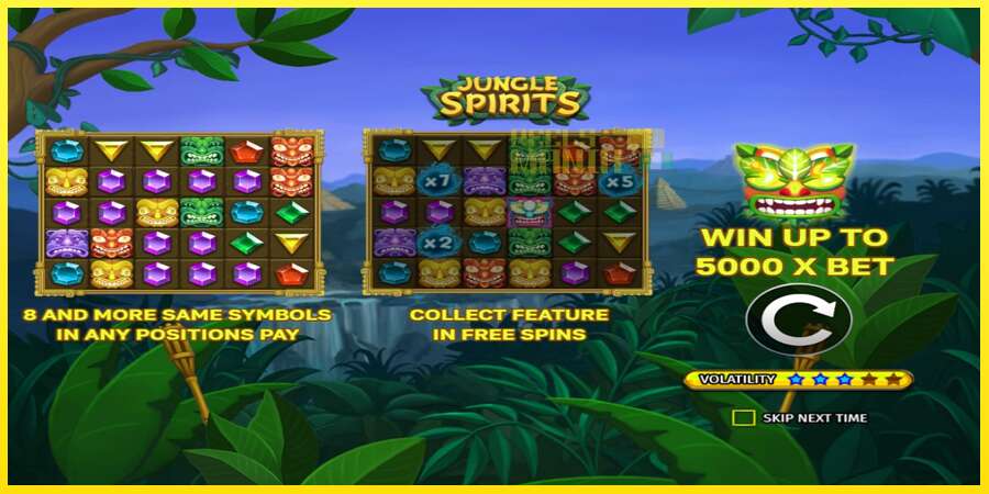 Riktiga pengar med en spelautomat Jungle Spirits, bild 1