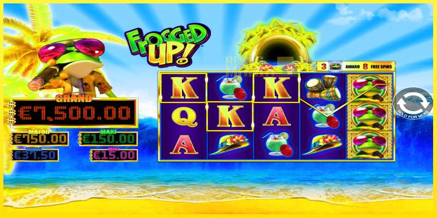 Riktiga pengar med en spelautomat Frogged Up!, bild 3