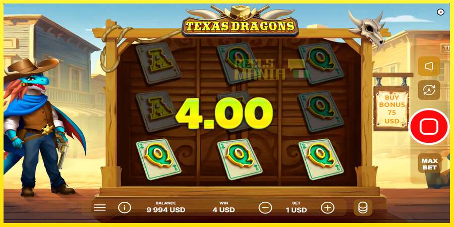 Riktiga pengar med en spelautomat Texas Dragons, bild 2