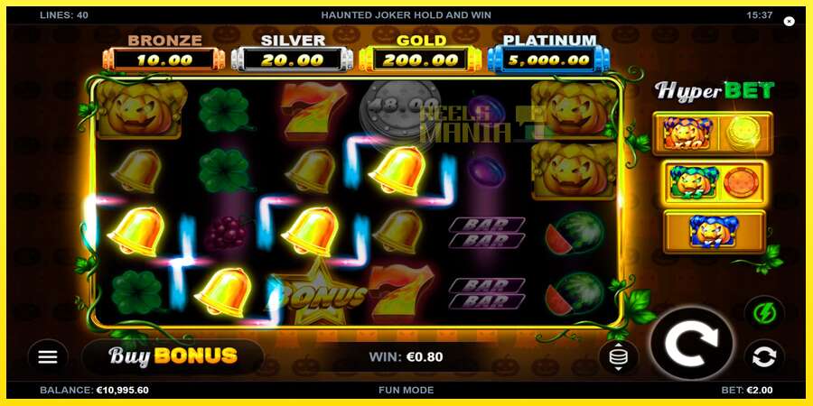 Riktiga pengar med en spelautomat Haunted Joker Hold and Win, bild 3