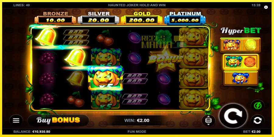 Riktiga pengar med en spelautomat Haunted Joker Hold and Win, bild 4