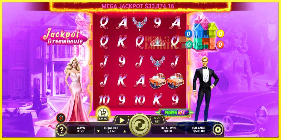 Riktiga pengar med en spelautomat Jackpot Dreamhouse, bild 2