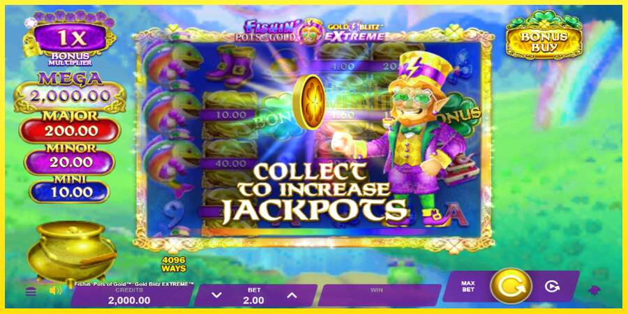 Riktiga pengar med en spelautomat Fishin Pots of Gold: Gold Blitz Extreme, bild 2