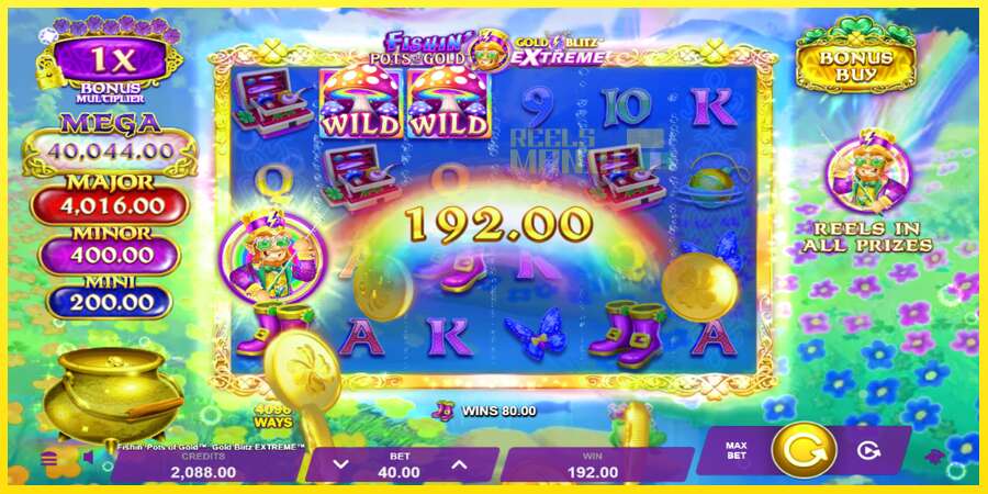 Riktiga pengar med en spelautomat Fishin Pots of Gold: Gold Blitz Extreme, bild 4