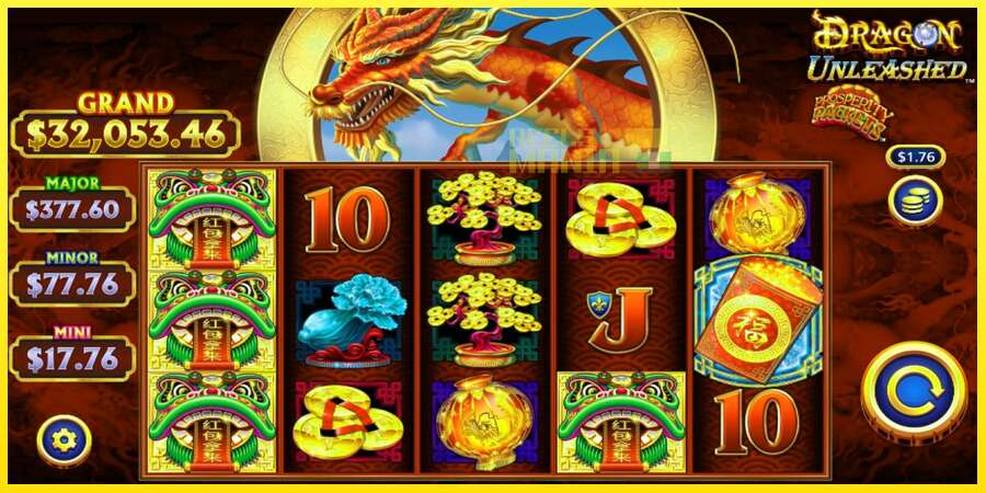 Riktiga pengar med en spelautomat Dragon Unleashed - Prosperity Packets, bild 1