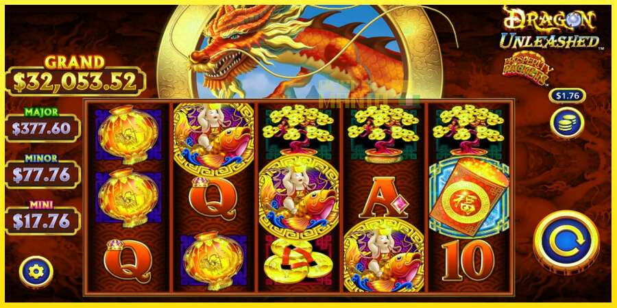 Riktiga pengar med en spelautomat Dragon Unleashed - Prosperity Packets, bild 2