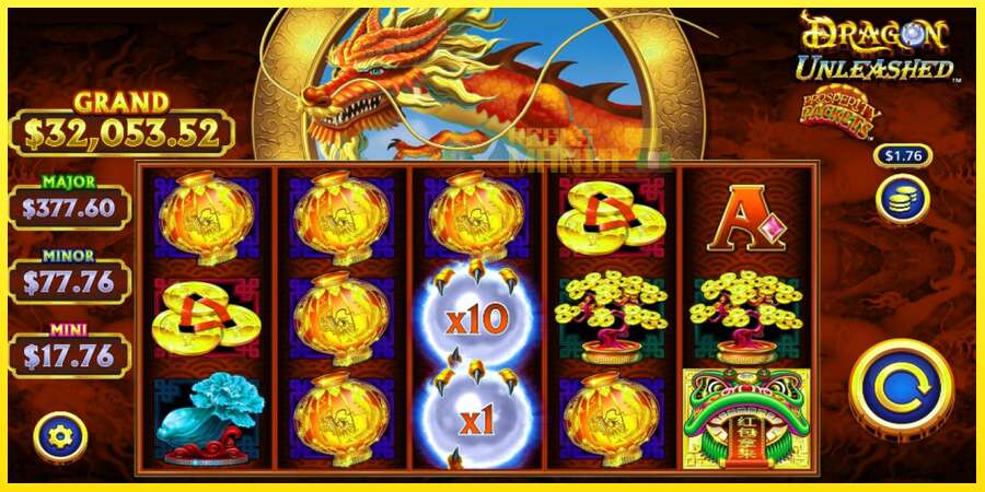 Riktiga pengar med en spelautomat Dragon Unleashed - Prosperity Packets, bild 3