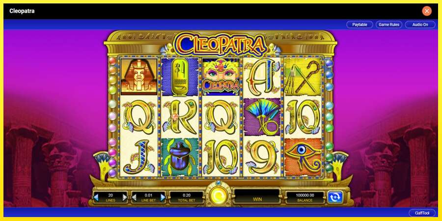 Riktiga pengar med en spelautomat Cleopatra, bild 1