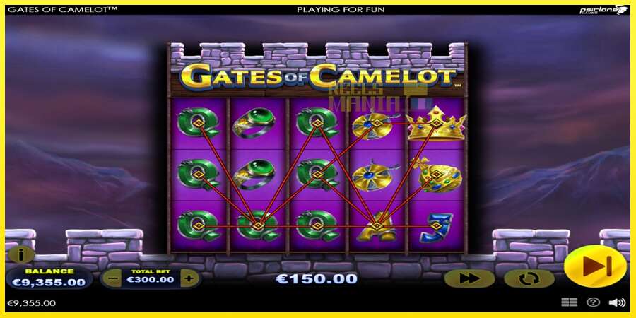 Riktiga pengar med en spelautomat Gates of Camelot, bild 3