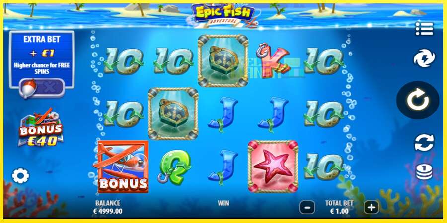 Riktiga pengar med en spelautomat Epic Fish Adventure, bild 2