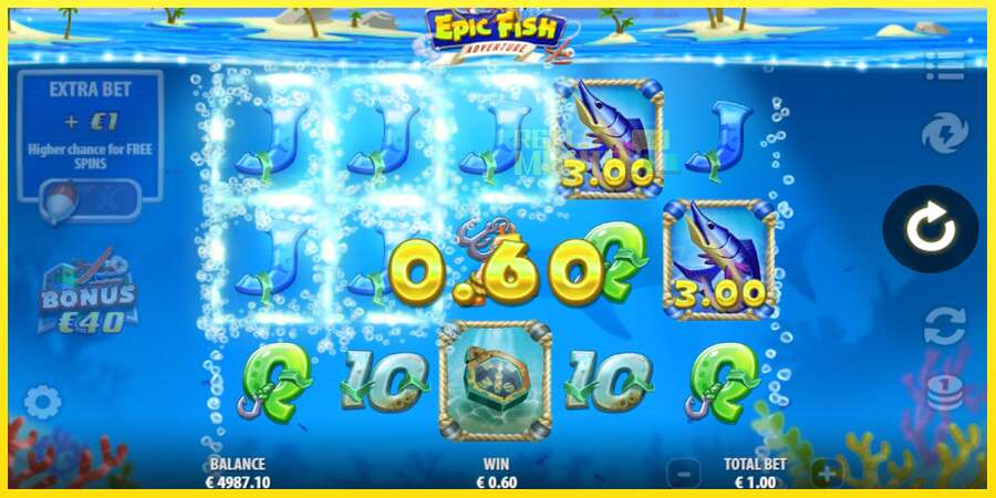 Riktiga pengar med en spelautomat Epic Fish Adventure, bild 3