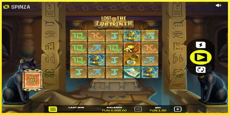 Riktiga pengar med en spelautomat Lost in the Labyrinth, bild 2