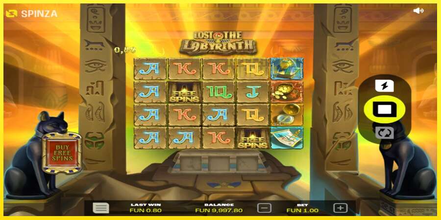 Riktiga pengar med en spelautomat Lost in the Labyrinth, bild 3