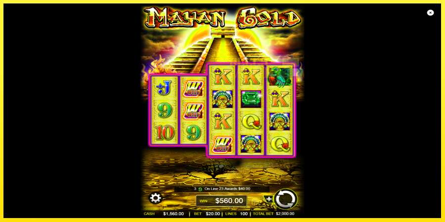 Riktiga pengar med en spelautomat Mayan Gold, bild 3