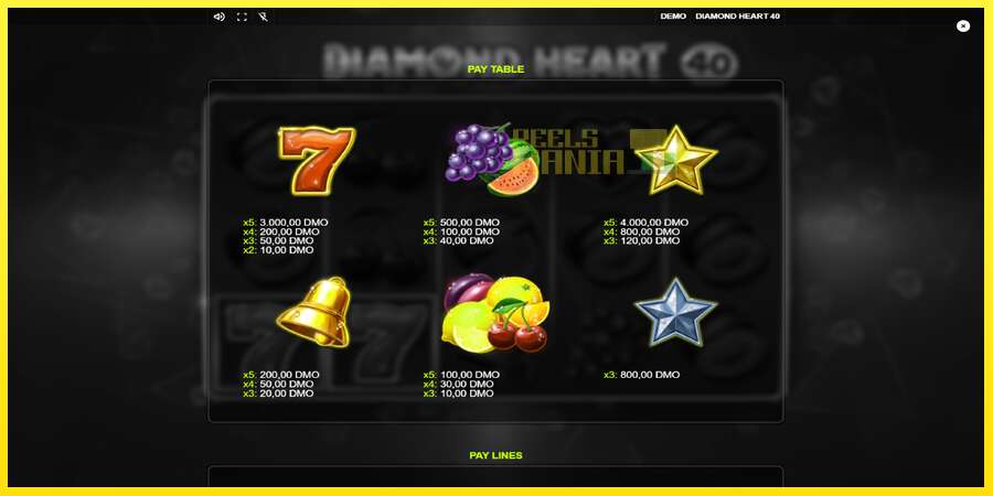 Riktiga pengar med en spelautomat Diamond Heart 40, bild 5